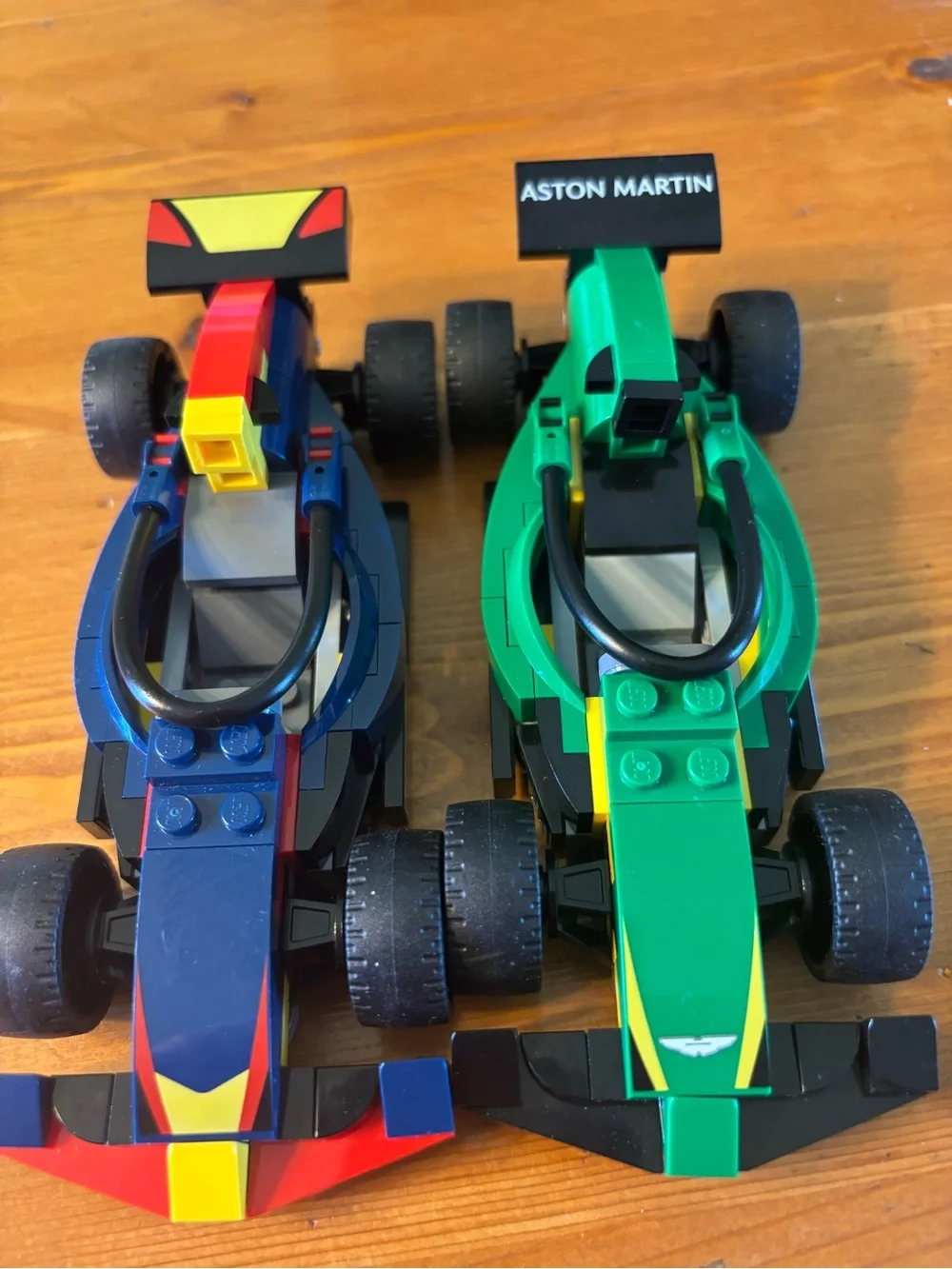 LEGO Formula 1 Race Cars - RB20 and AMR24 From Set 60445
